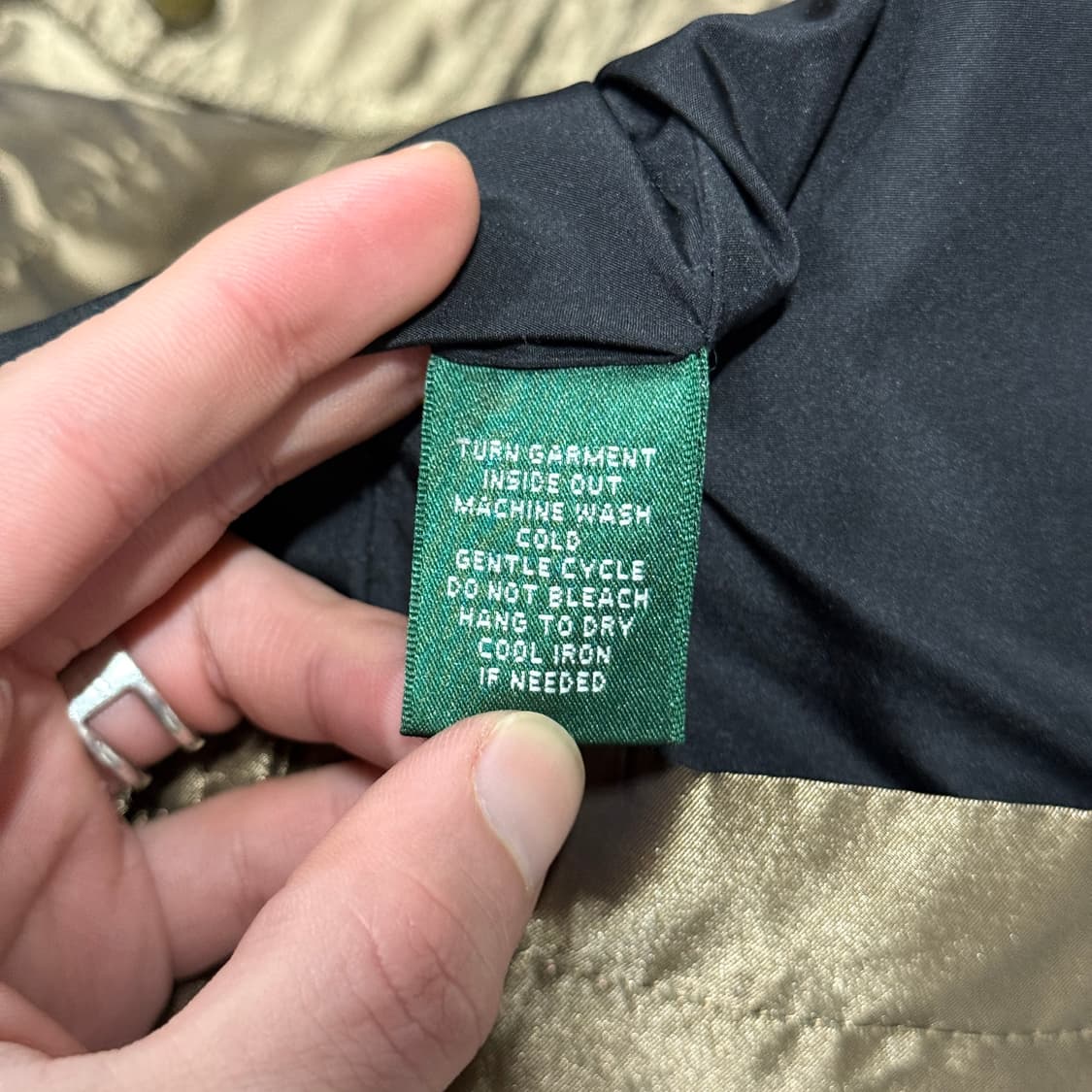 WMS 폴로 랄프로렌 글로시 골드 후드 필드 자켓 상품이미지9