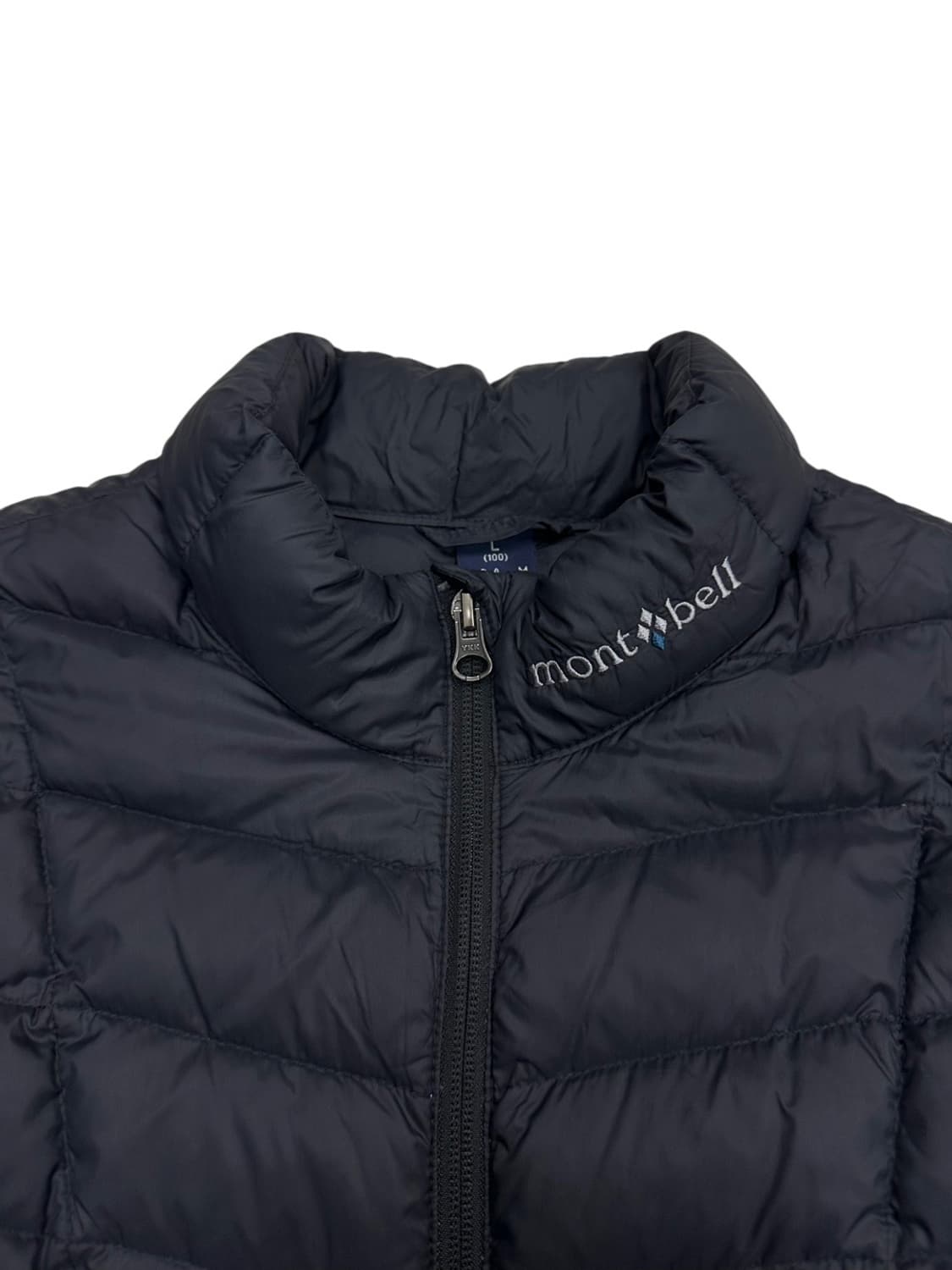 몽벨 구스다운 경량패딩 블랙 (L)  상품이미지3