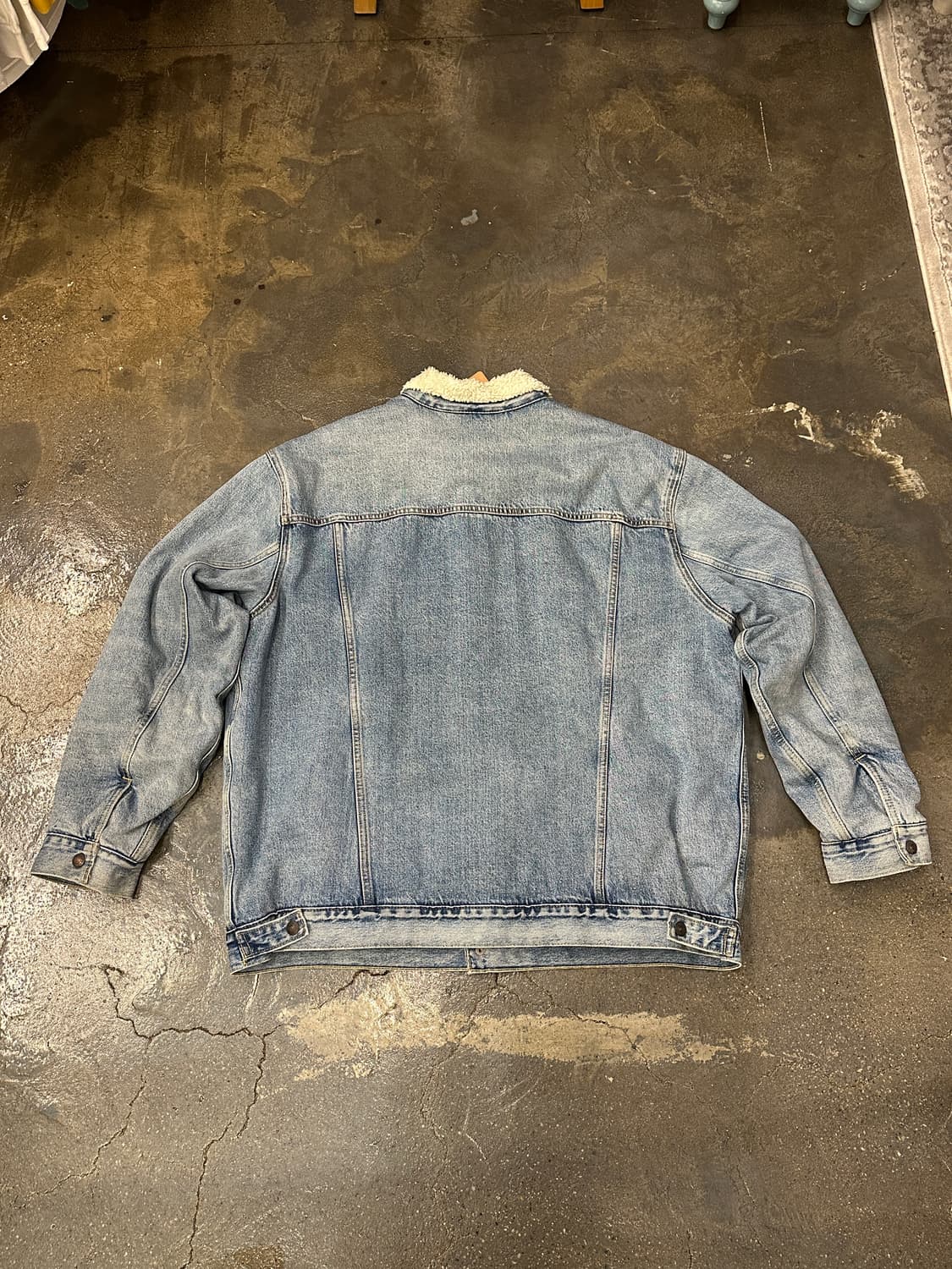 리바이스 쉐르파 트러커 데님 자켓 XXL 상품이미지2