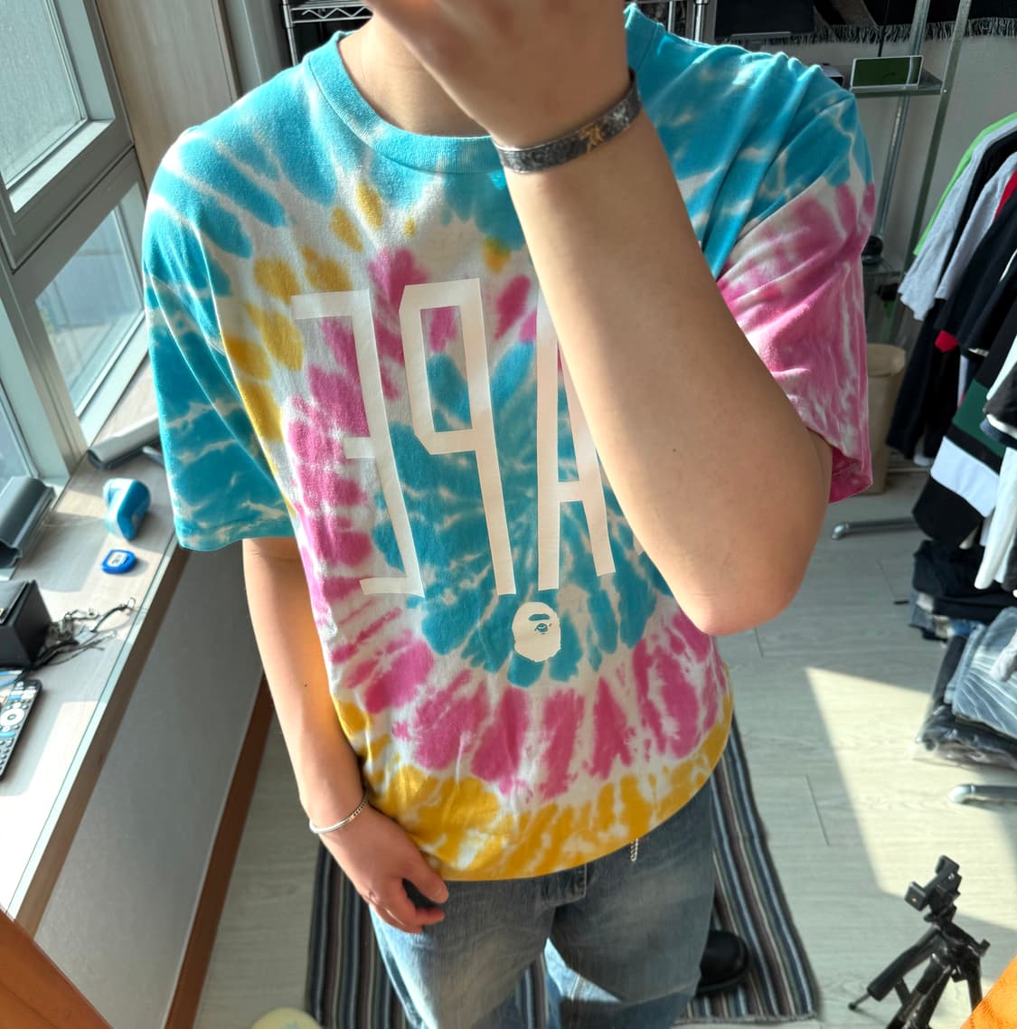 베이프 타이다이 반팔 티셔츠 상품이미지1