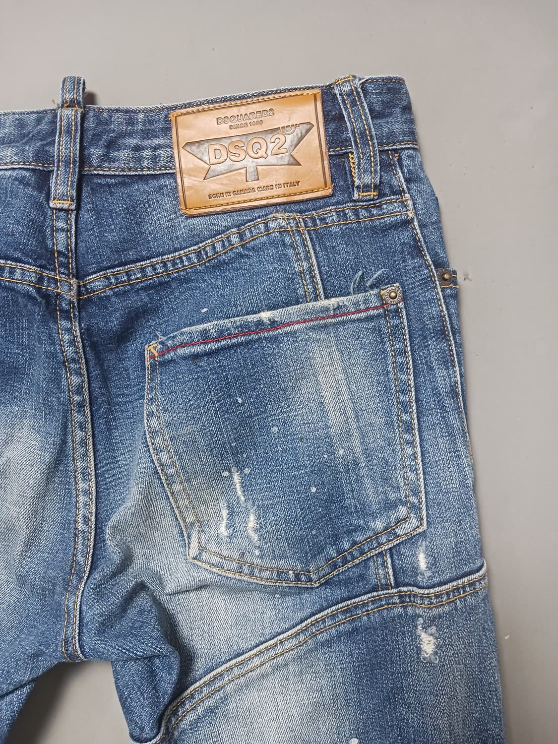 [28] 디스퀘어드2 롤업 타이디바이커진 청바지 상품이미지9