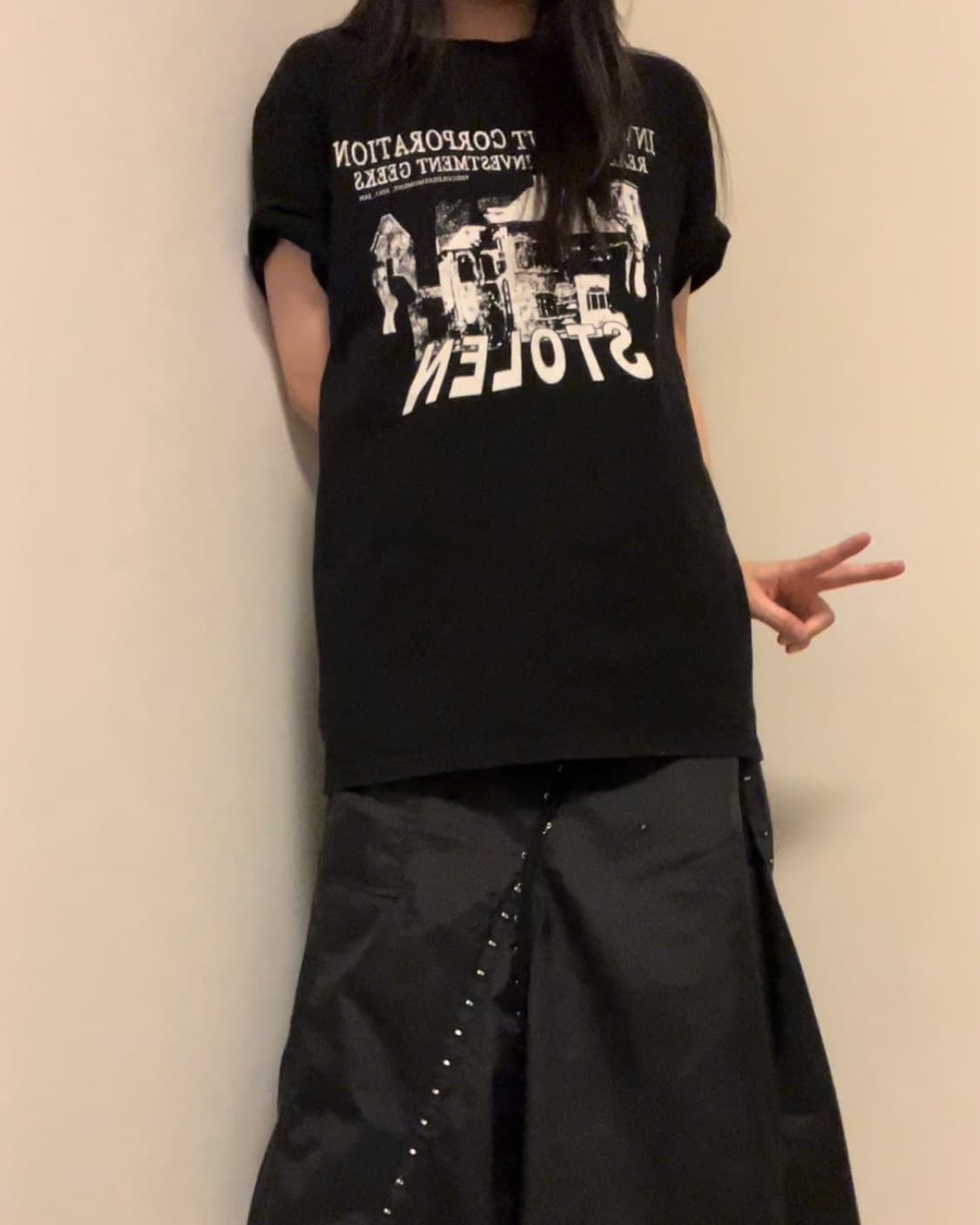 THE COLDEST MOMENT printing T-shirt 상품이미지3