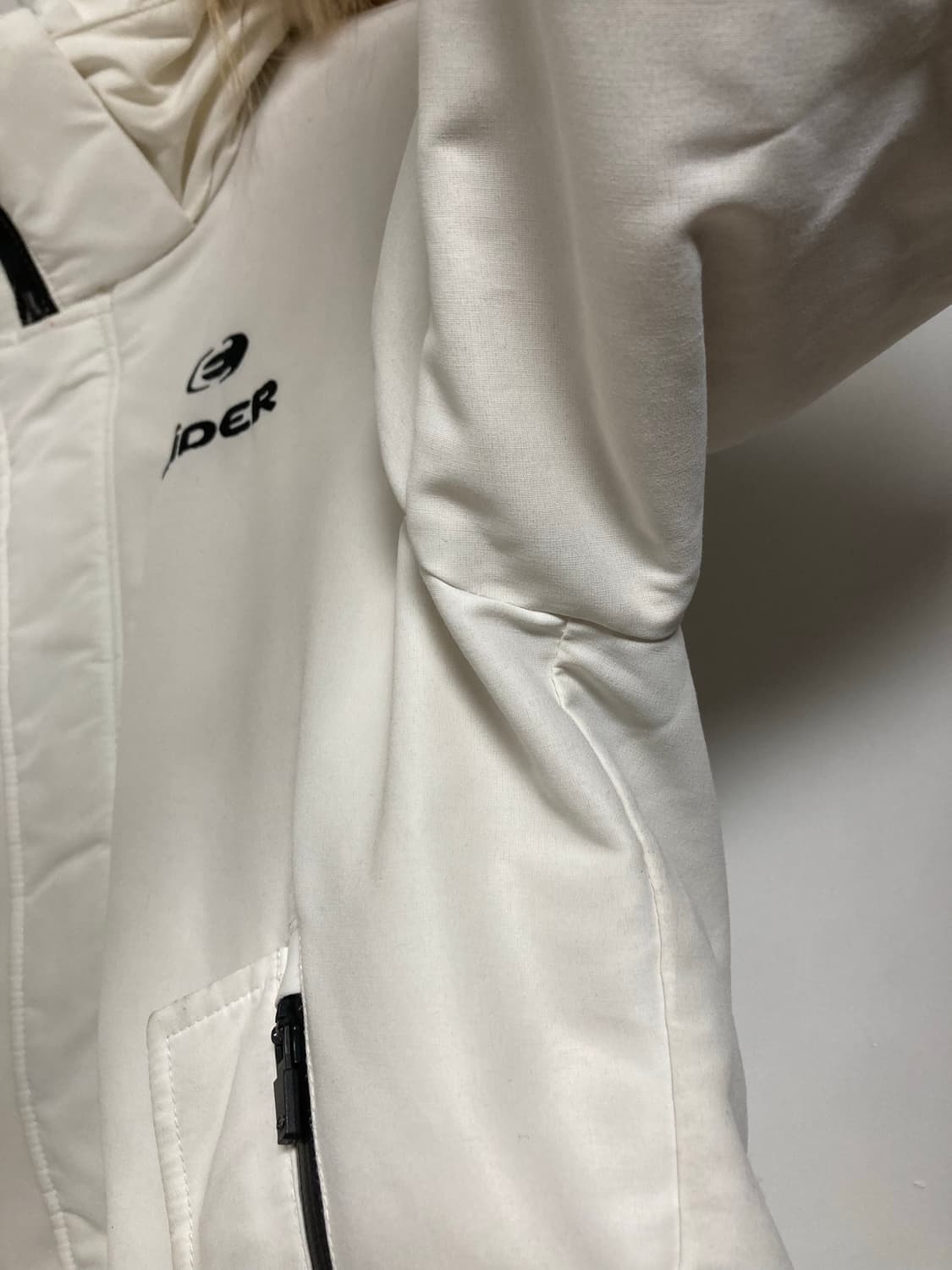 [아이더] 공용 스투키 구스 숏패딩 (White/M) 상품이미지6