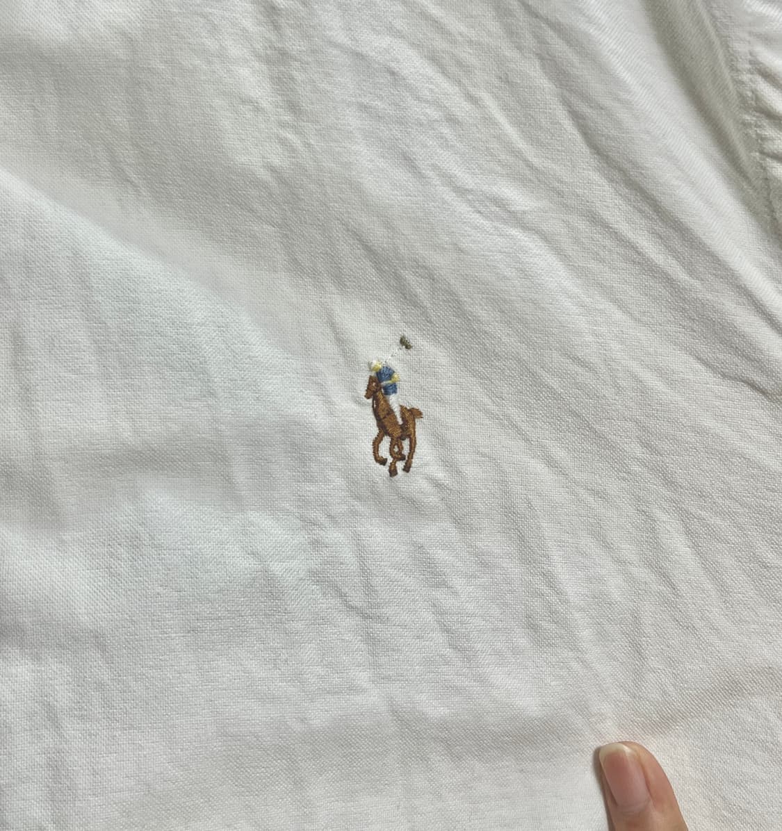 공용 폴로랄프로렌 신형 클래식핏 화이트 셔츠 남방 M 상품이미지4