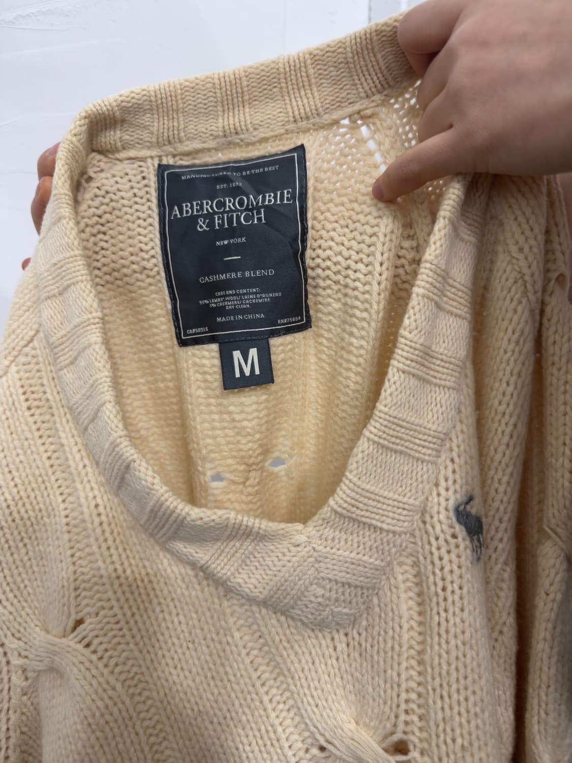 abercrombie cashmere knit 상품이미지6