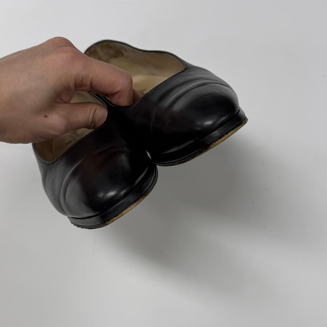 90s Margaret Howell mid heel pumps 상품이미지5