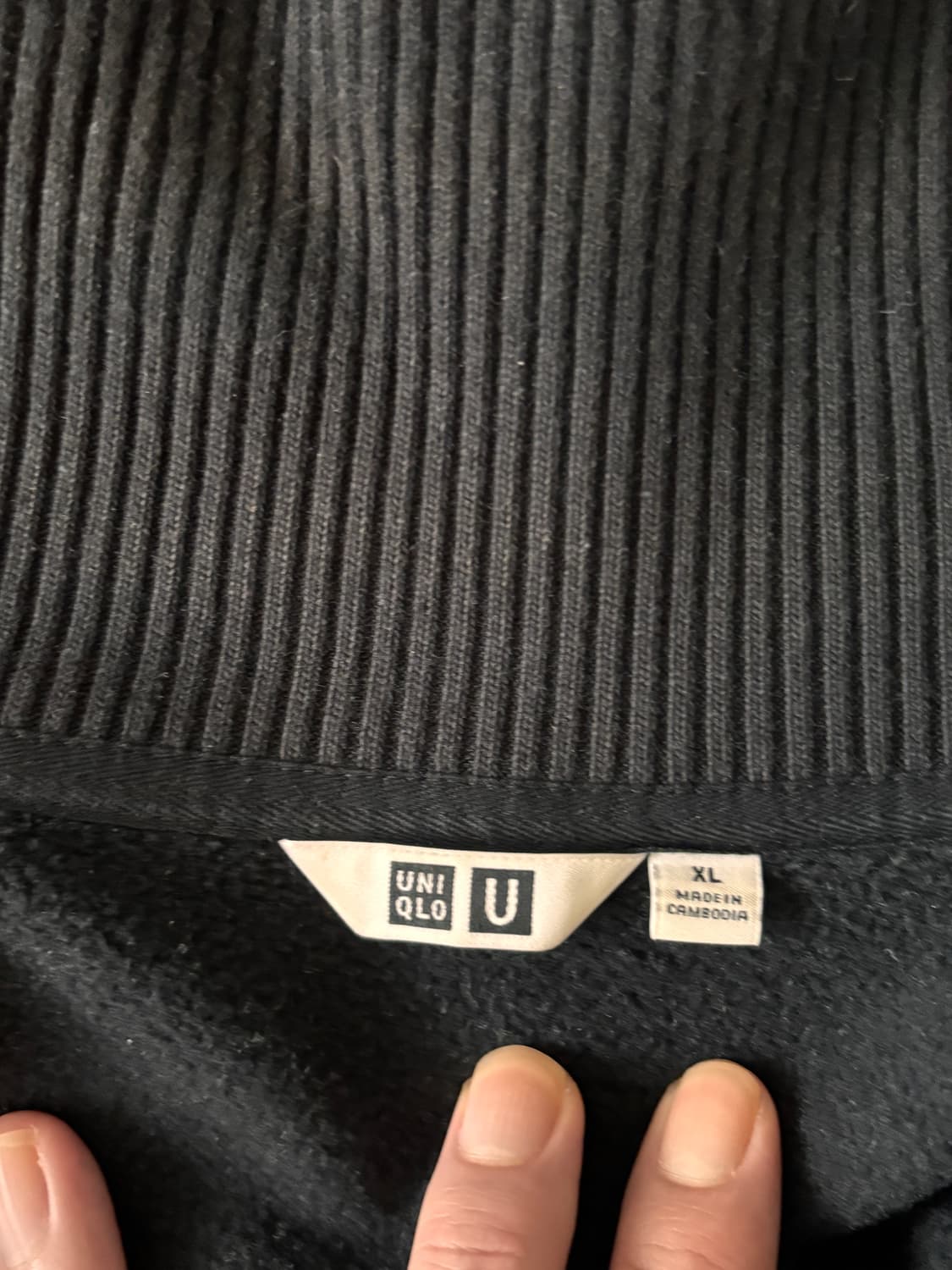 유니클로U 집업 하이넥, 입는 순간 르메르 무드 상품이미지5