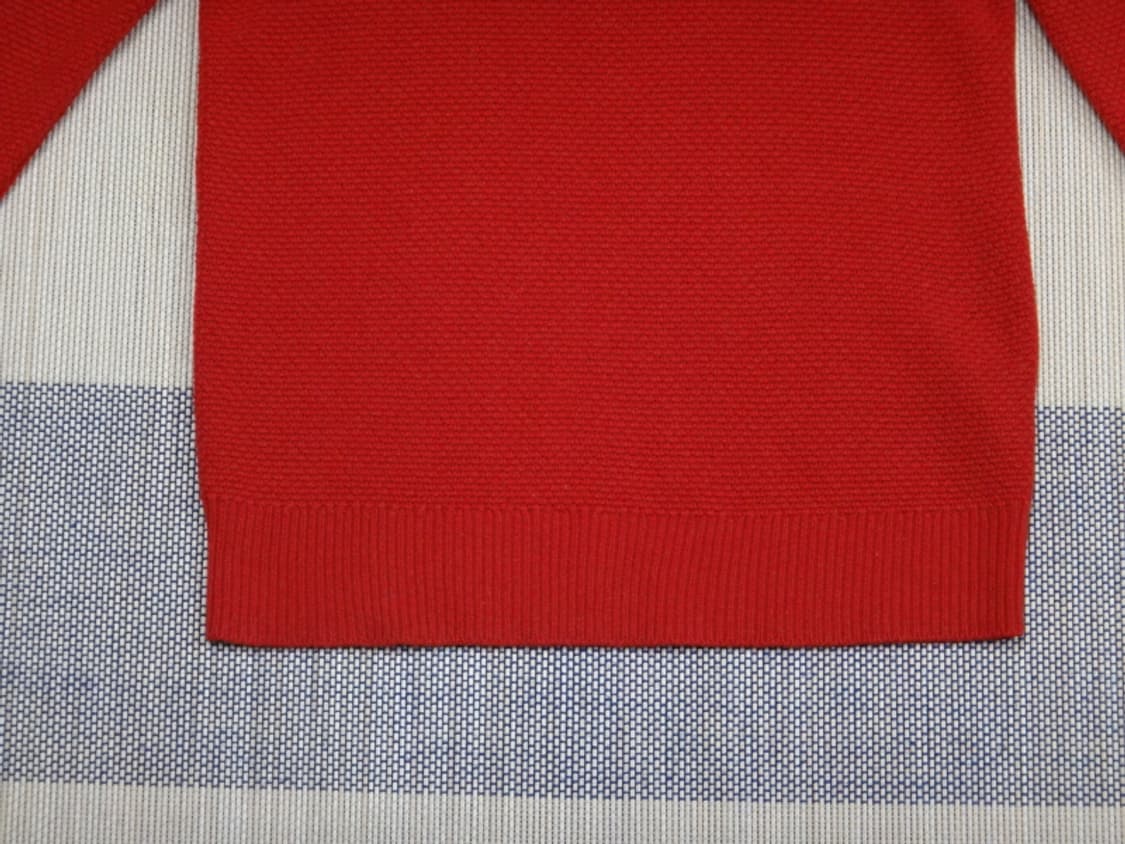 (95) 헤지스 톤온톤 컬러트위드 반집업 하이넥 니트 상품이미지7