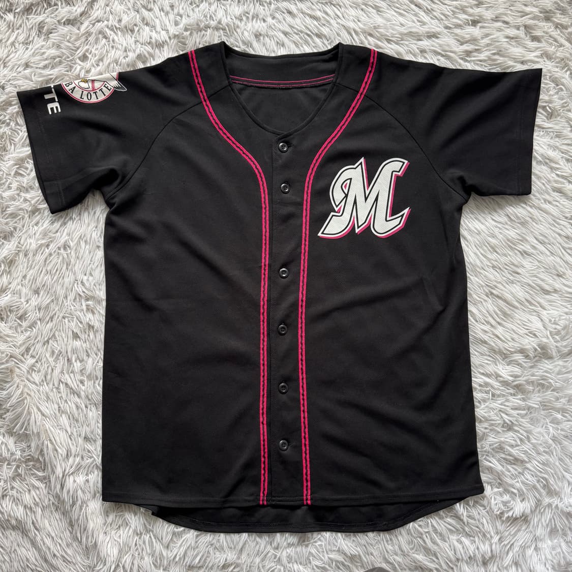 LOTTE 일본빈티지 야구유니폼 일본 롯데 빈티지유니폼 free 100 상품이미지2