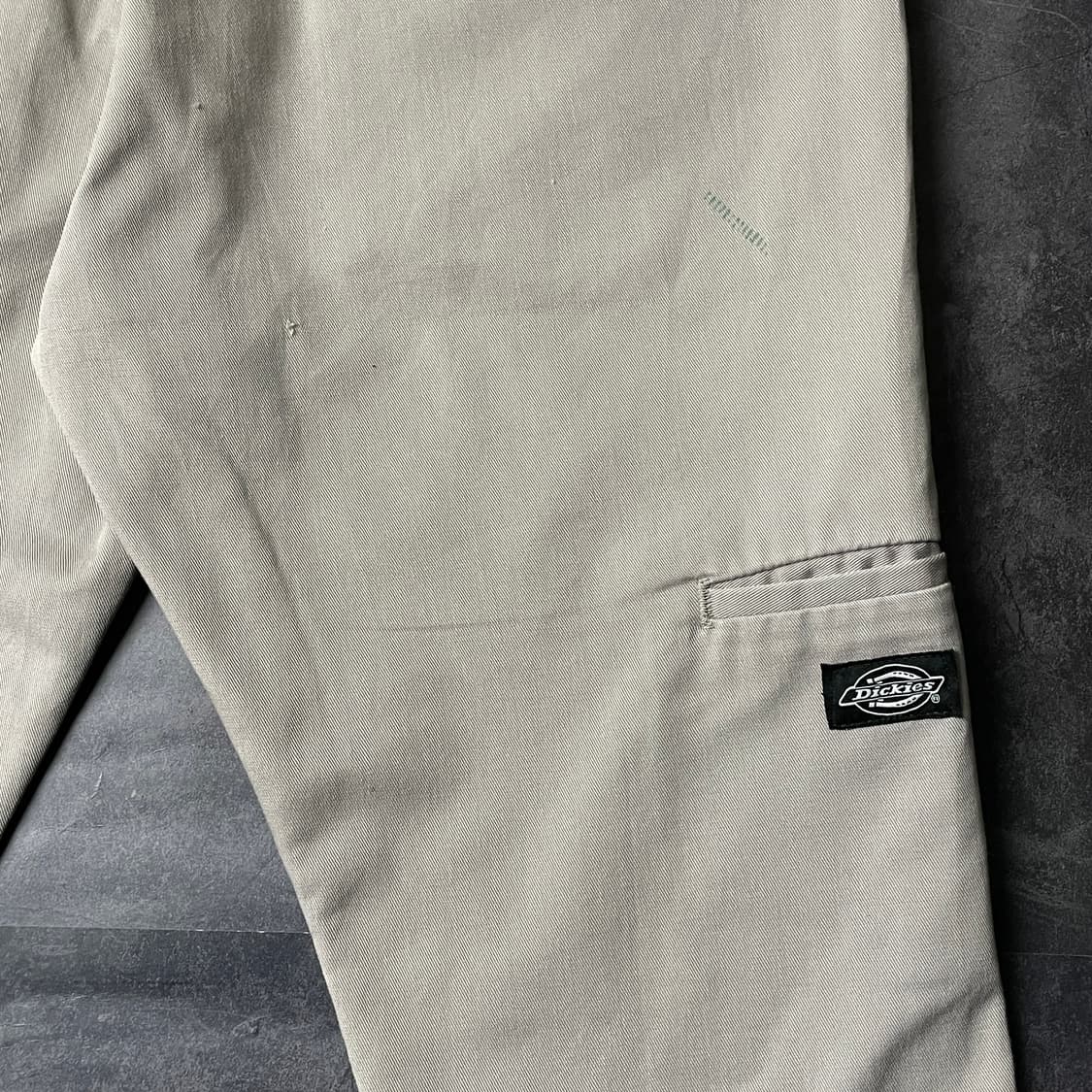 DICKIES 디키즈 라이트그레이 더블니 워크 팬츠 A00875 상품이미지9