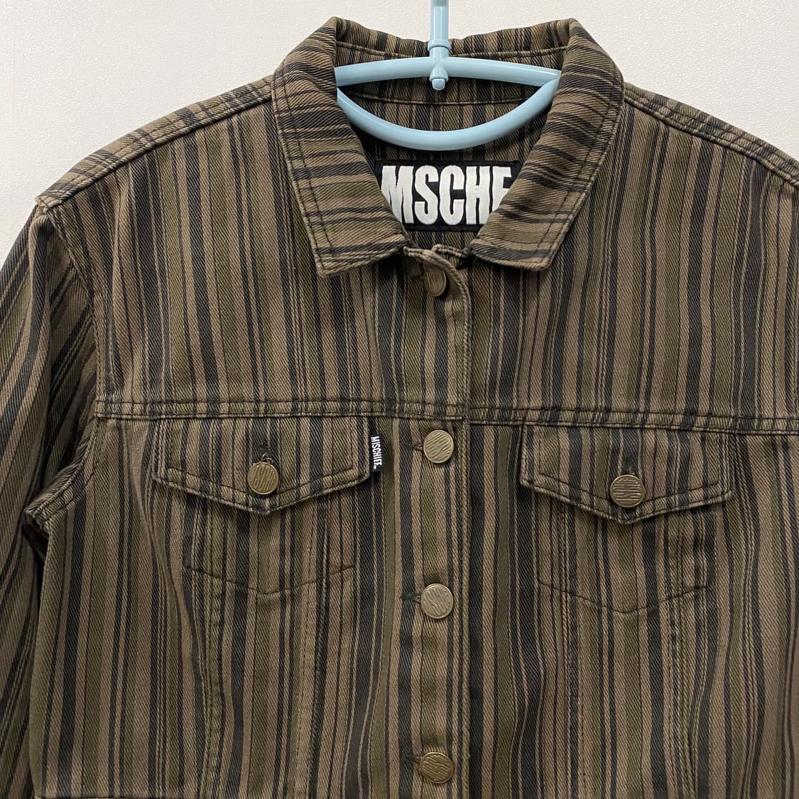 미스치프 스트라이프 트러커 자켓 상품이미지3