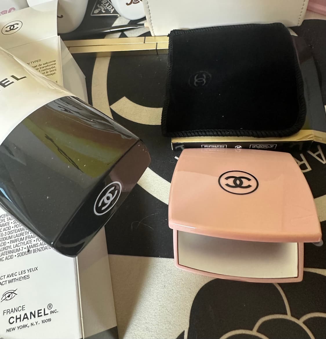 샤넬 라무스 폼클렌징 150ml + 거울듀오+에코가방 상품이미지7