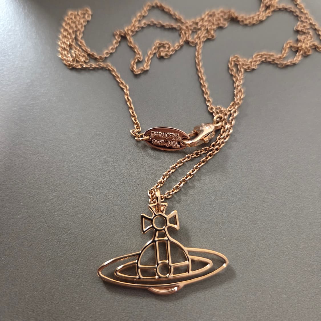 Vivienne Westwood 펜던트 핑크골드 목걸이 상품이미지2