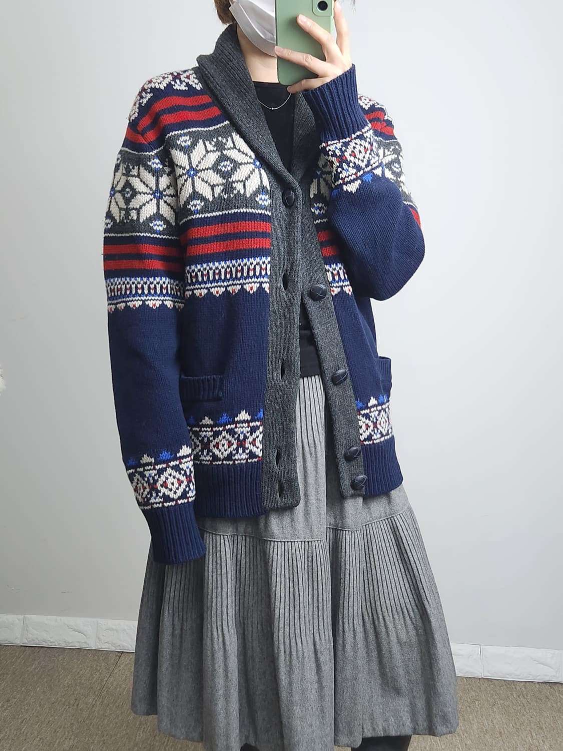 TOMMY HILFIGER 노르딕 울가디건 상품이미지4