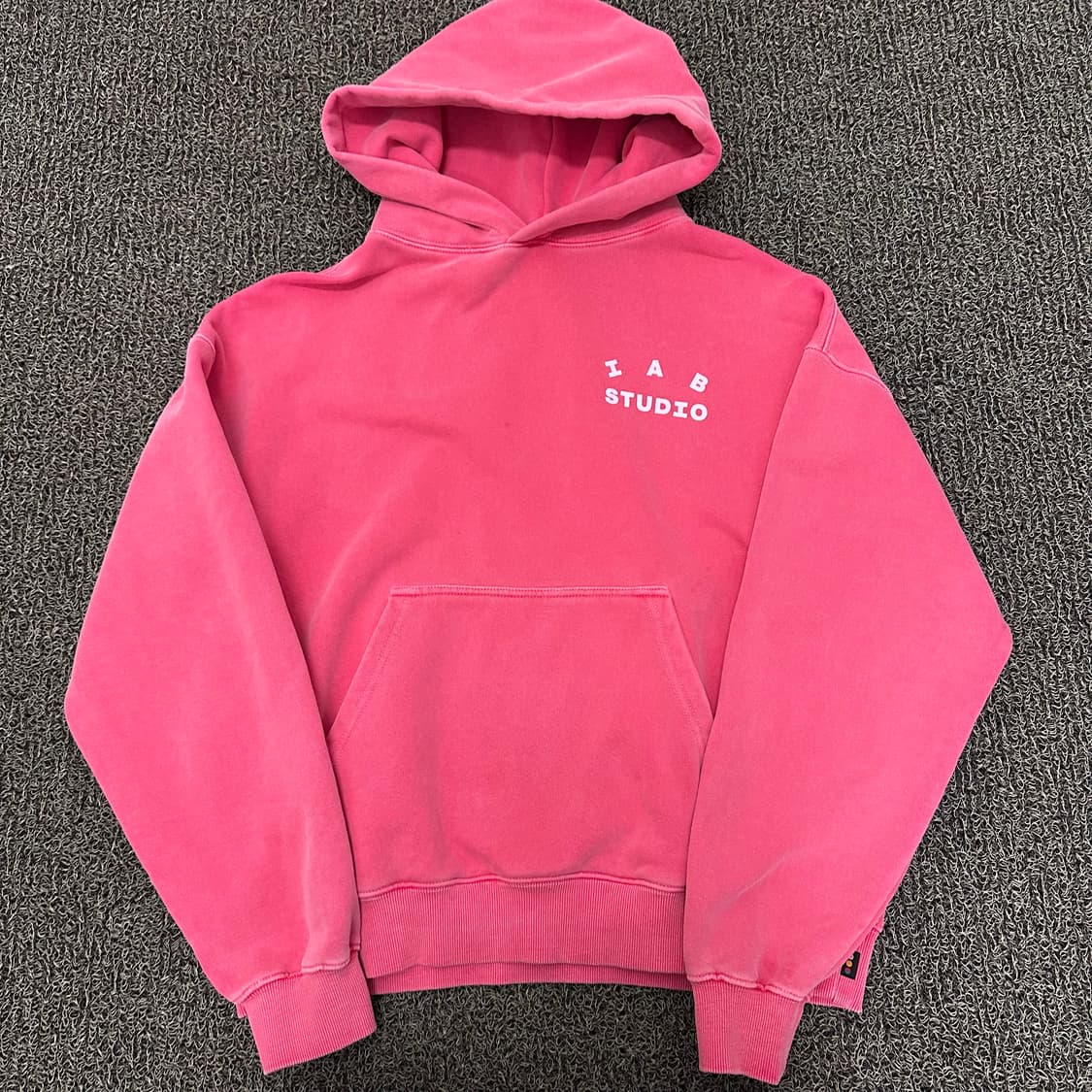 IAB STUDIO 아이앱 스튜디오 피그먼트 후드티셔츠 L 상품이미지1