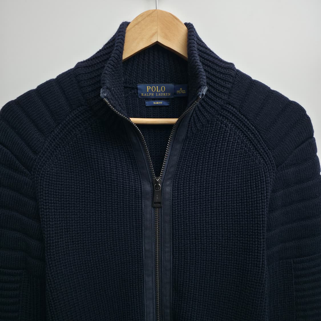 [M] 폴로 랄프로렌 네이비 니트 집업 가디건 상품이미지4