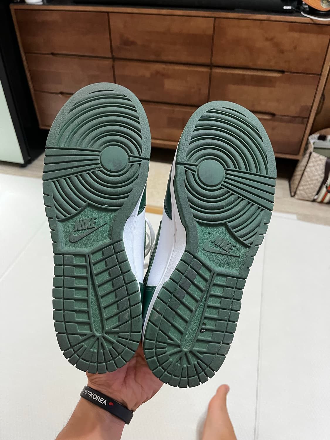 나이키 덩크 하이 레트로 노블 그린 상품이미지5