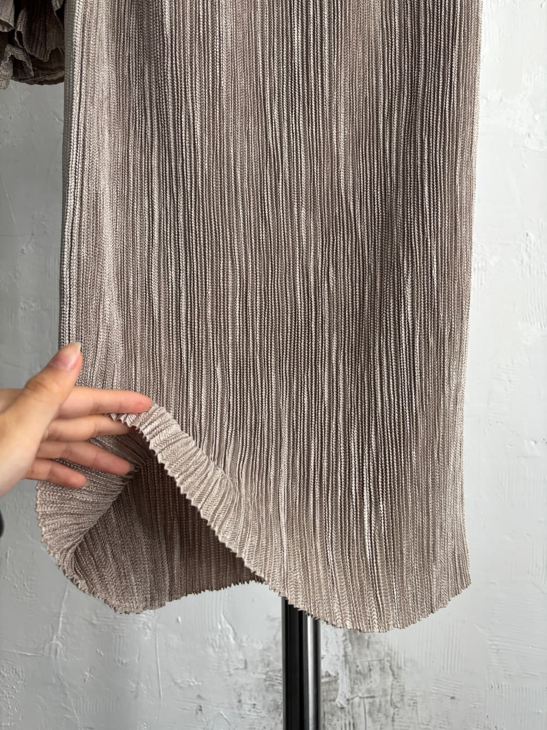 Specchio 스피치오 베이지 플리츠 셋업  상품이미지10