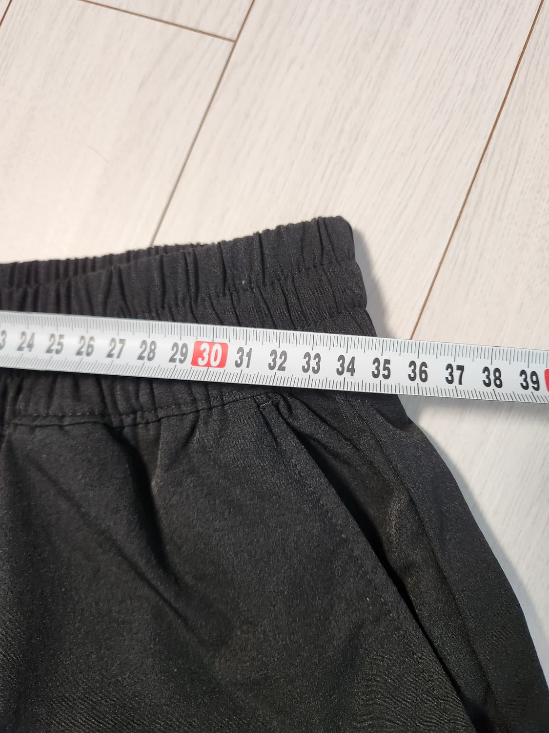 새상품급) 엠할리데이 남녀공용 스트링 와이드 카고 팬츠 MO1PU124 상품이미지9