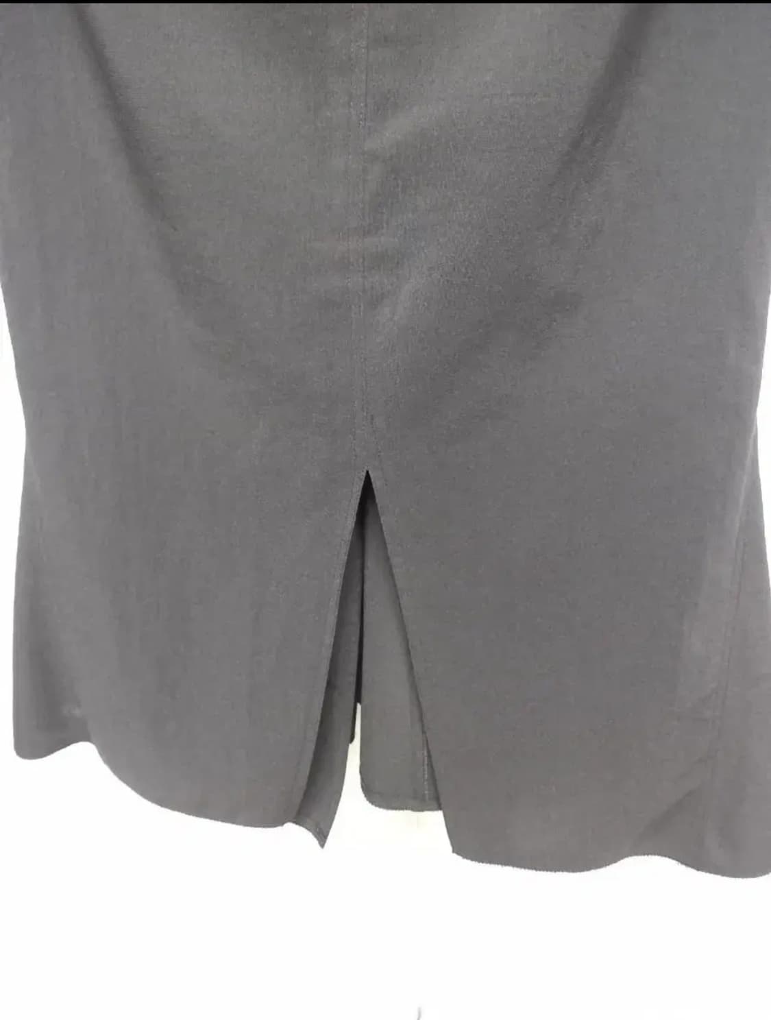 TIME 타임 블랙 춘하추 머에이드플레어 롱 스커트 44 상품이미지5