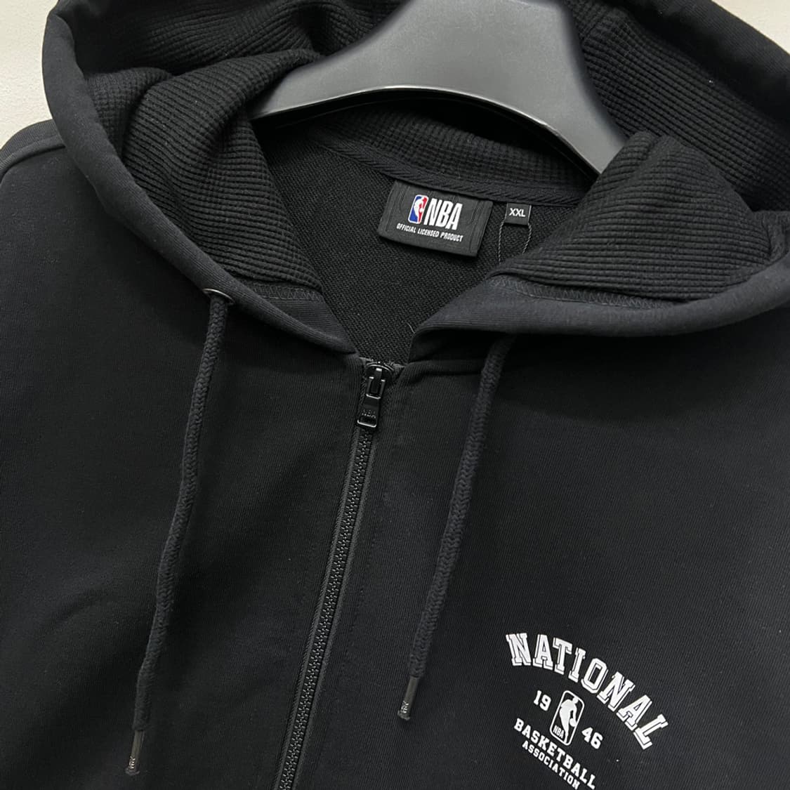 NBA 엔비에이 스몰로고 후드 집업 2XL 상품이미지3