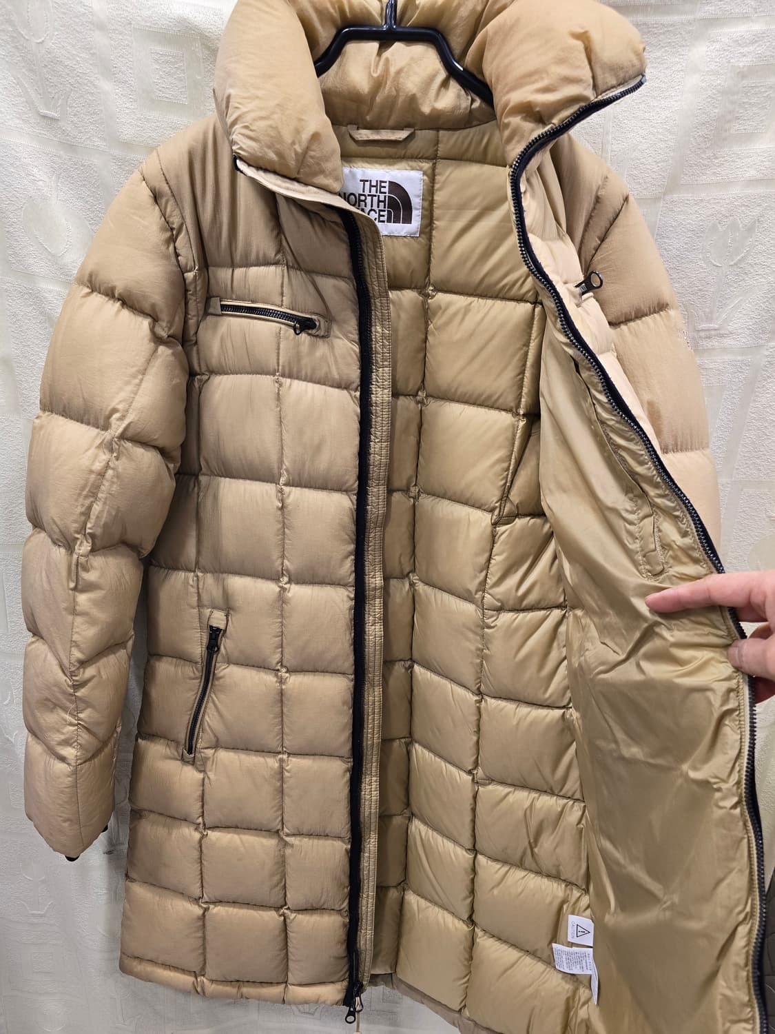 노스페이스 가벼운 여성 롱패딩 다운패딩 66 상품이미지6