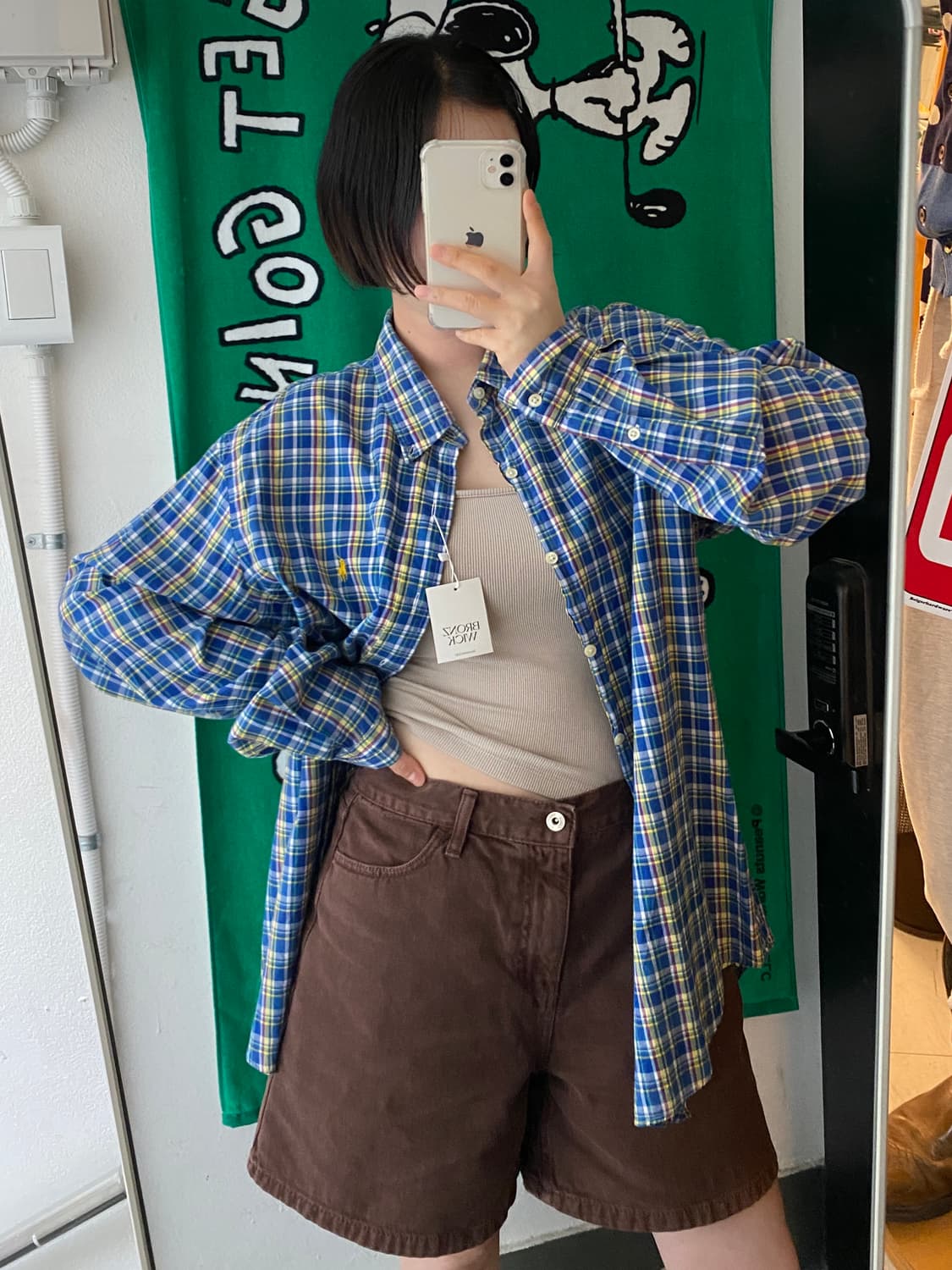 폴로 랄프로렌 체크 셔츠 (Man XL) [Y3] 상품이미지2