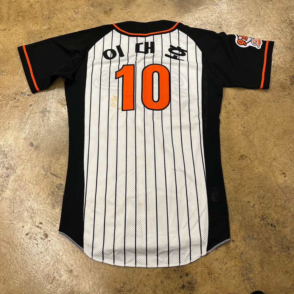 [M] 롯데 자이언츠 야구 유니폼 이대호 마킹 b8 상품이미지3