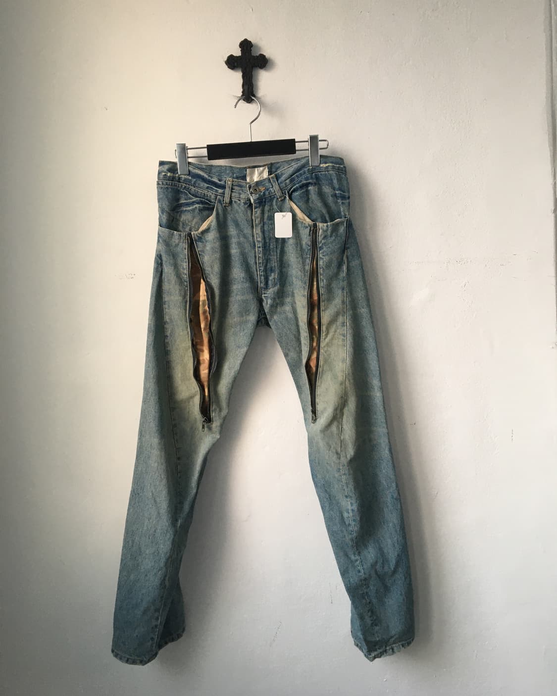 Zipper point denim pants 상품이미지2