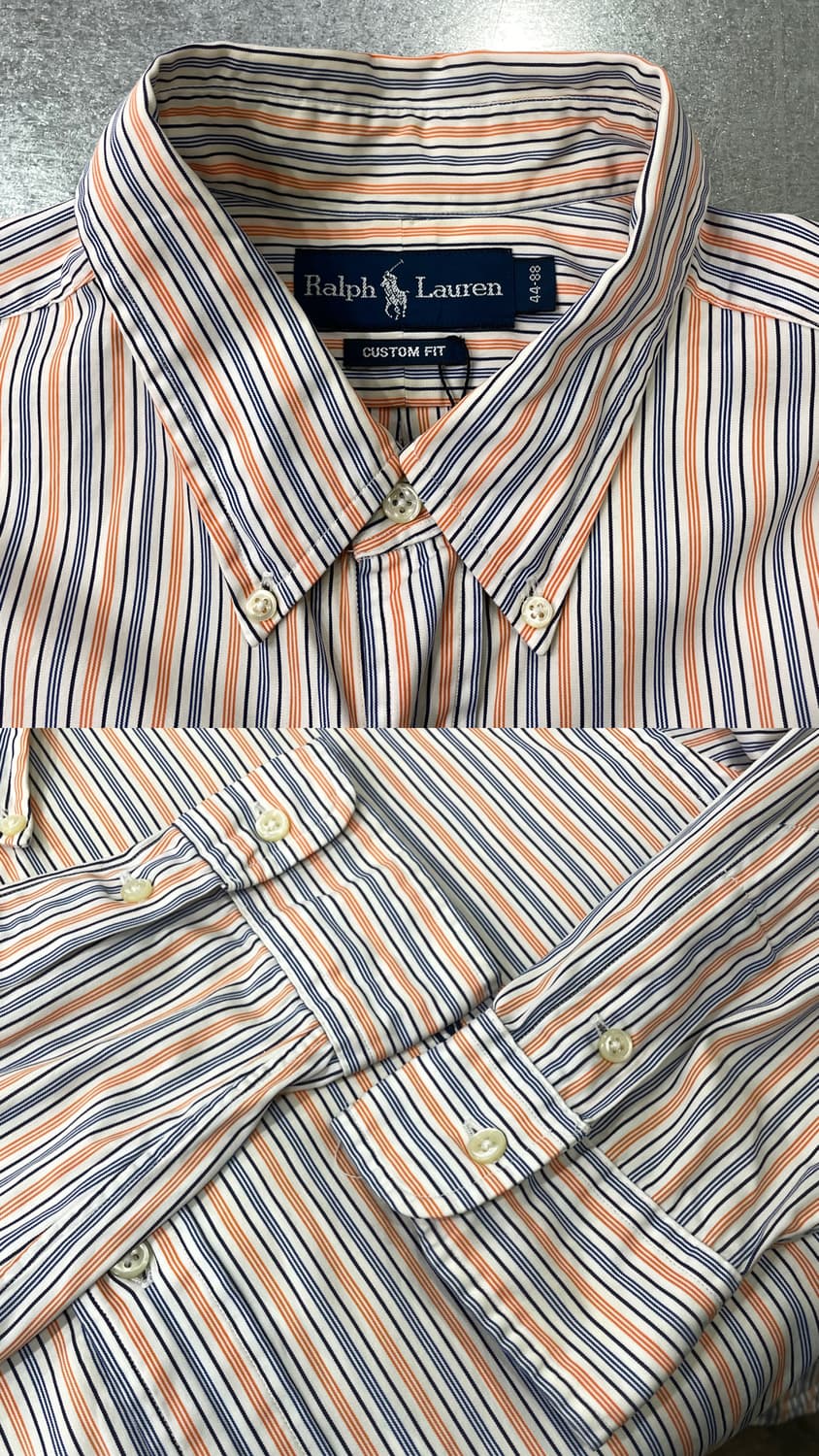 POLO 폴로 랄프로렌 스트라이프 셔츠 커스텀핏  상품이미지9