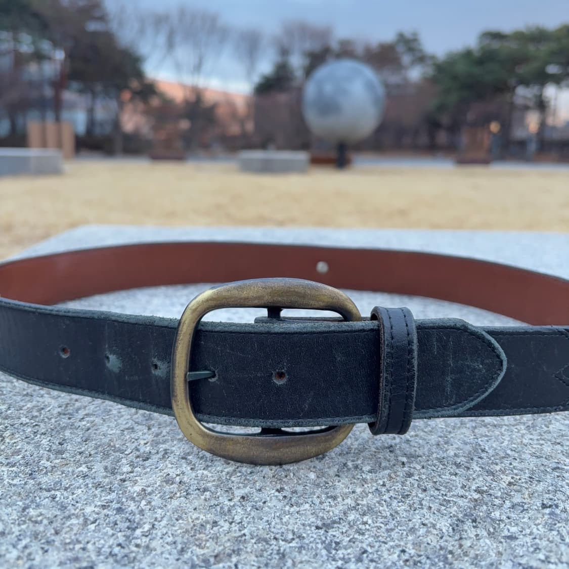 빈티지 브라스 톤 프레임 웨스턴 버클 상품이미지5