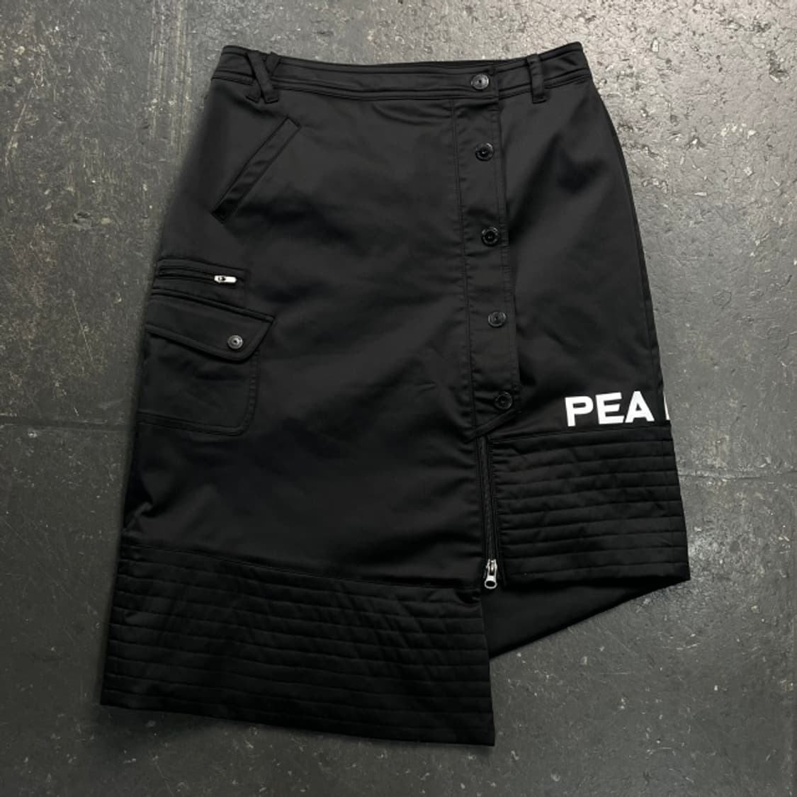 2사이즈 파리게이츠 아웃포켓 언발 스커트  상품이미지1