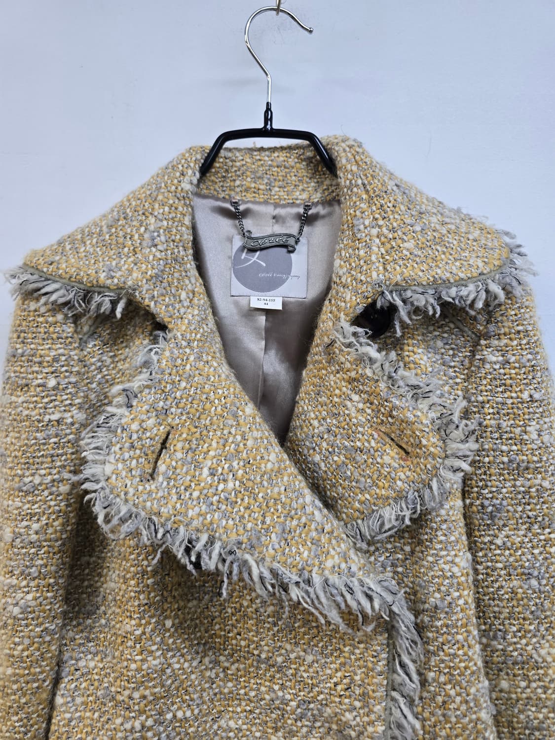 오브제 도톰 울 트위드 자켓 상품이미지4