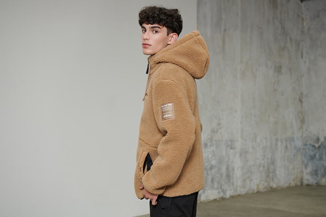 [105] 블랙야크 뽀글이 후드 자켓 상품이미지4