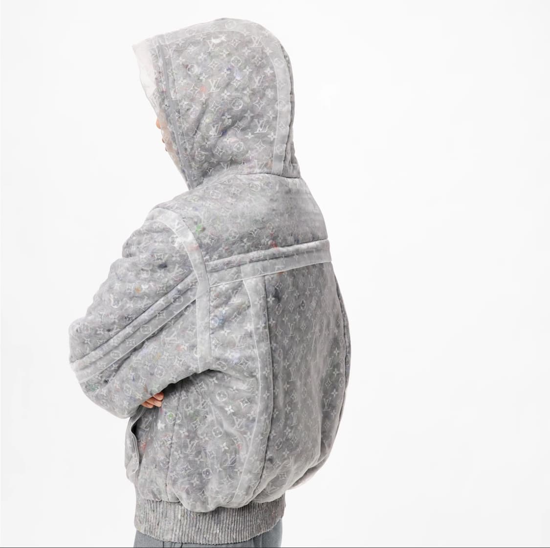 루이비통 오간자 패디드 실크 점퍼 52(105-110) 국내판 상품이미지9