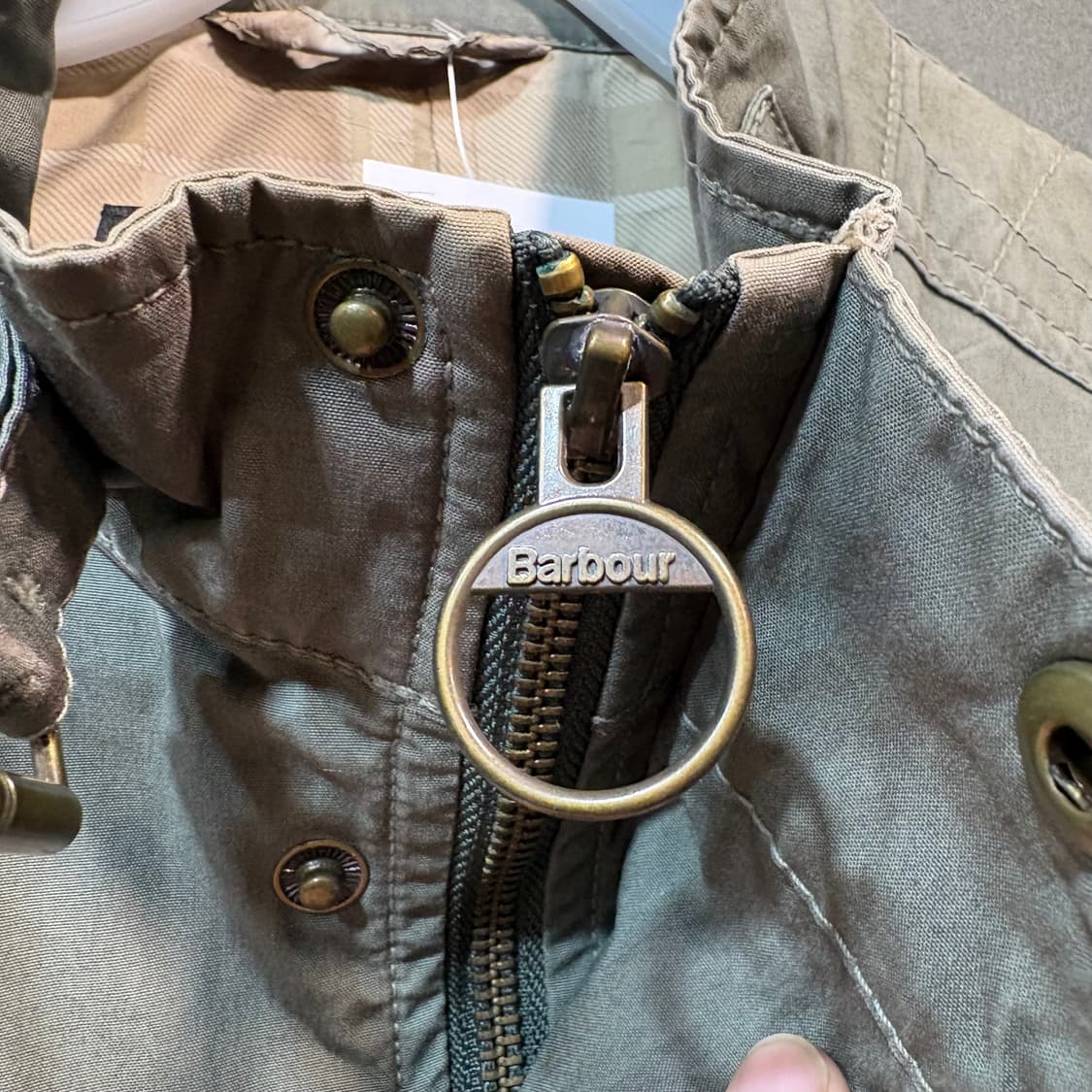 [S] Barbour 바버 빈티지 야상 자켓 상품이미지3