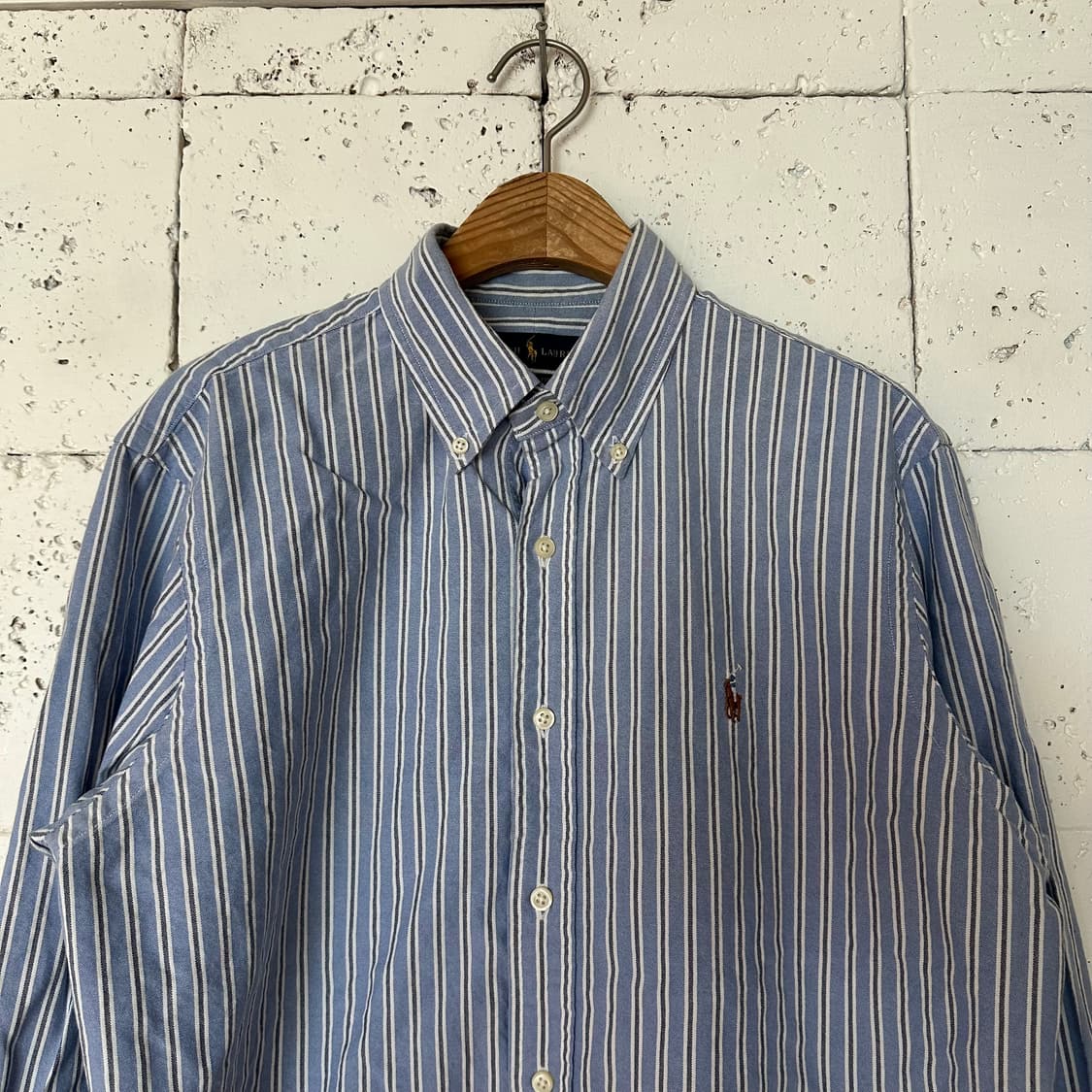 M 폴로 랄프로렌 스트라이프 셔츠 상품이미지2