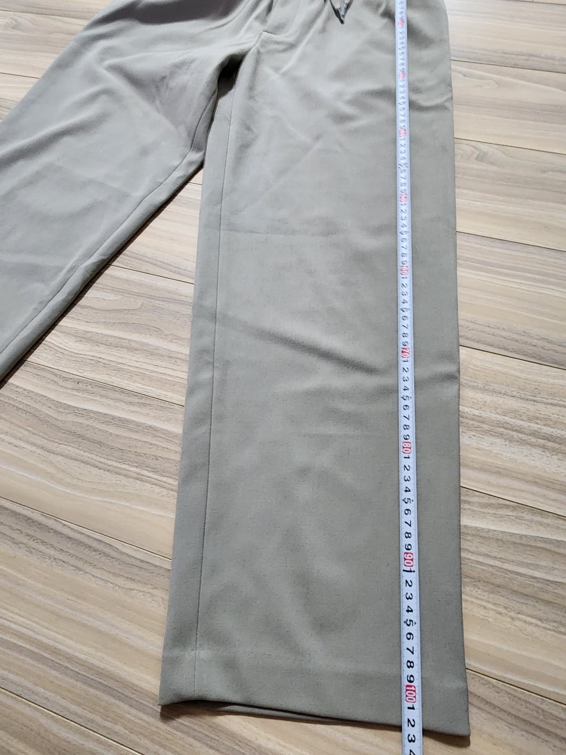 에잇세컨즈허리밴딩기모팬츠바지m사이즈 상품이미지6