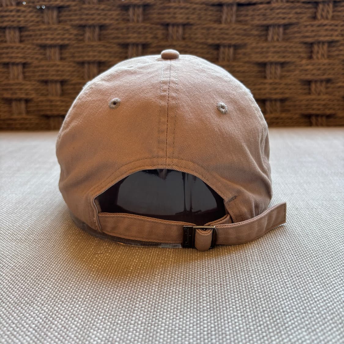 챔피온 c로고 코튼트윌 베이지 볼캡 (남녀공용) 상품이미지5