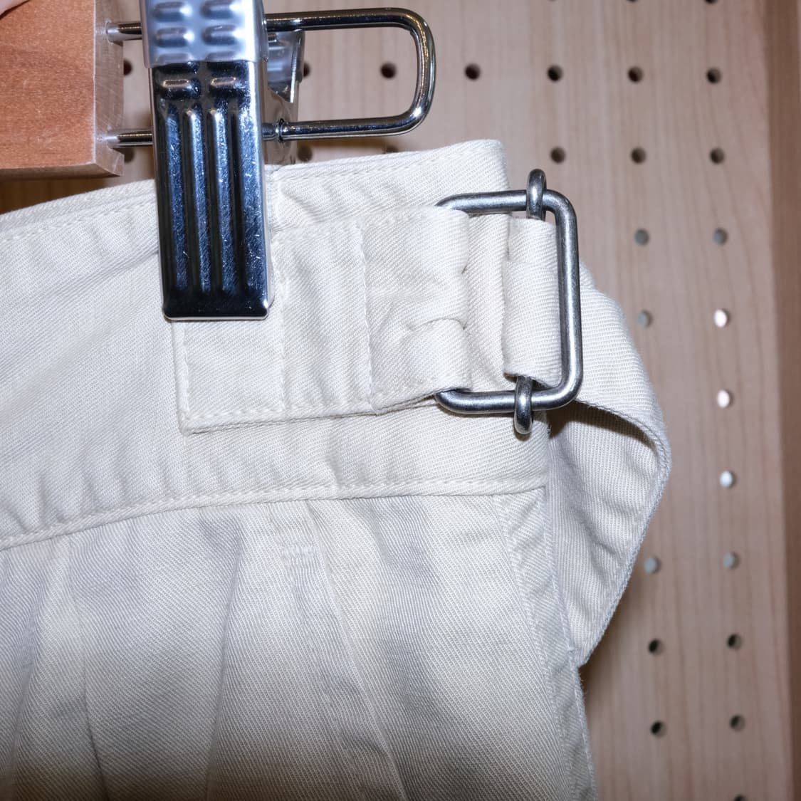 Mhl 베이지 신치백 스커트  상품이미지5