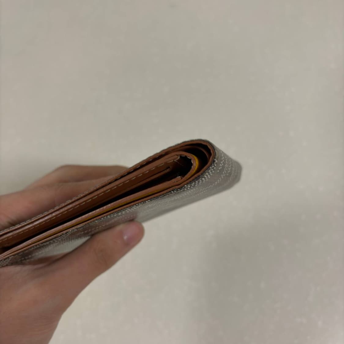 [정품] 고야드 빅투아르 반지갑 블랙탄 상품이미지7