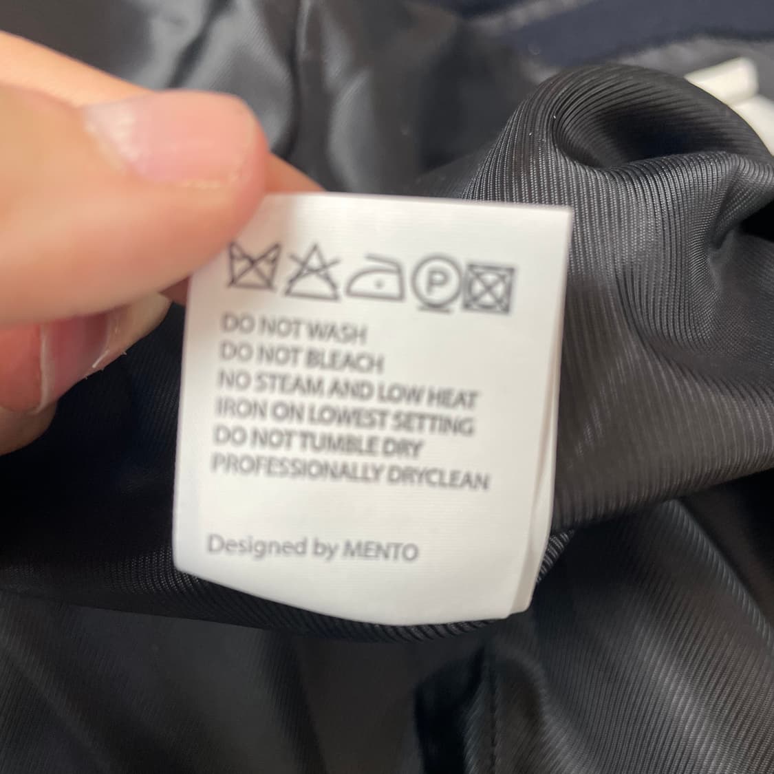 MENTO 프리미엄 다크 네이비 후드 더플코트 52 상품이미지6