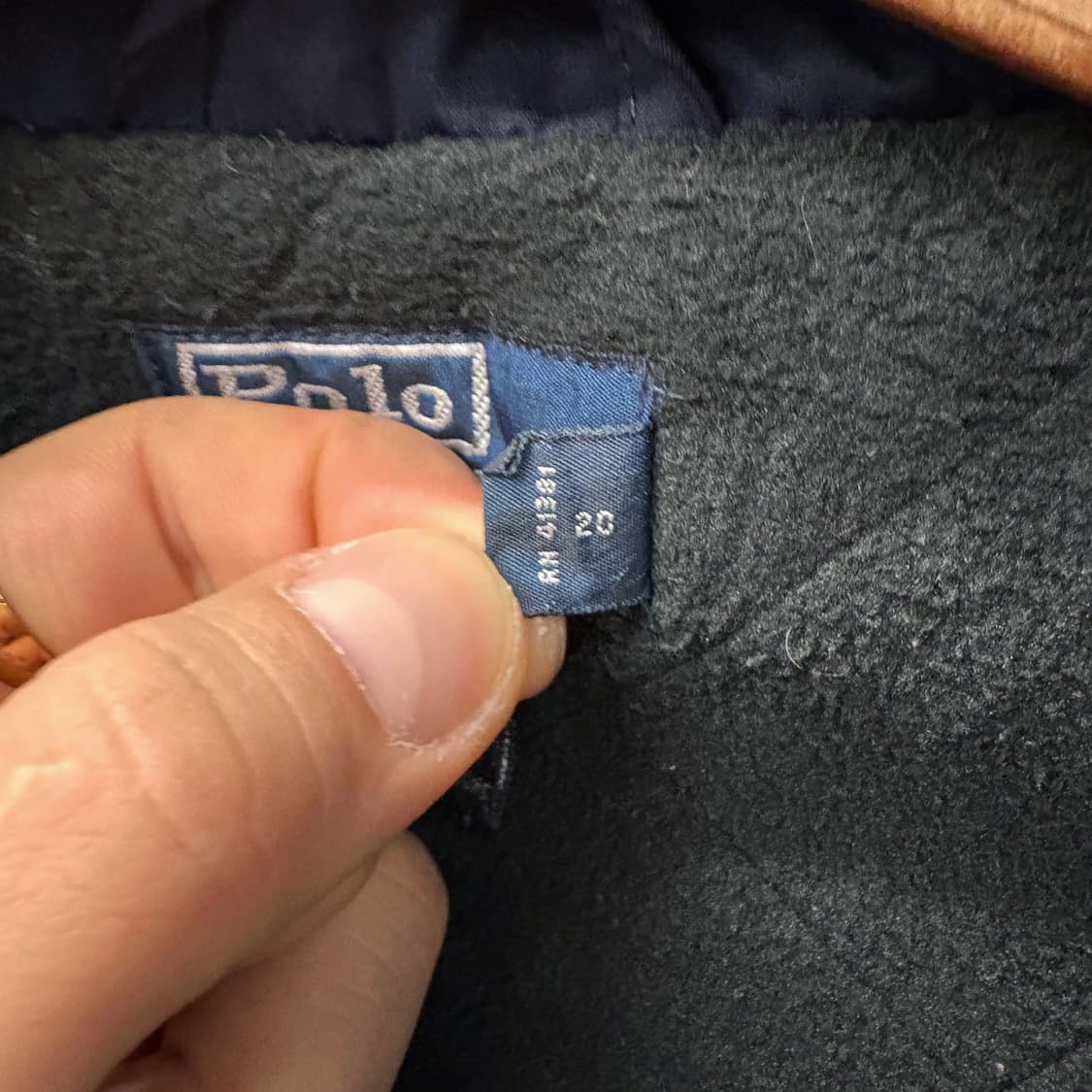 폴로 랄프로렌 페리 자켓 플리스 라이닝 후드내장 블루종 스윙탑 N72 상품이미지6