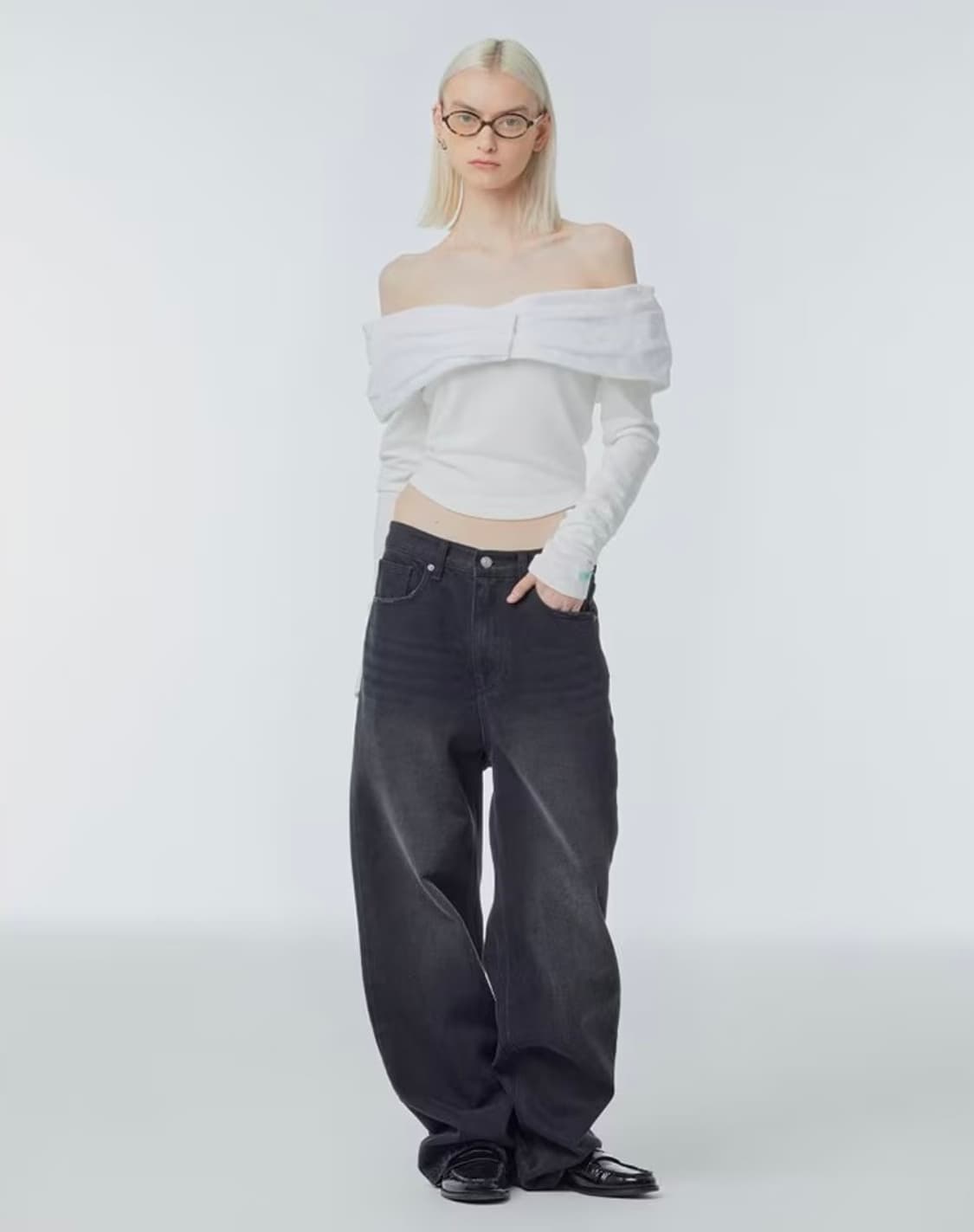 인스턴트펑크 wide 03 스트레이트 와이트 팬츠 바지 상품이미지4