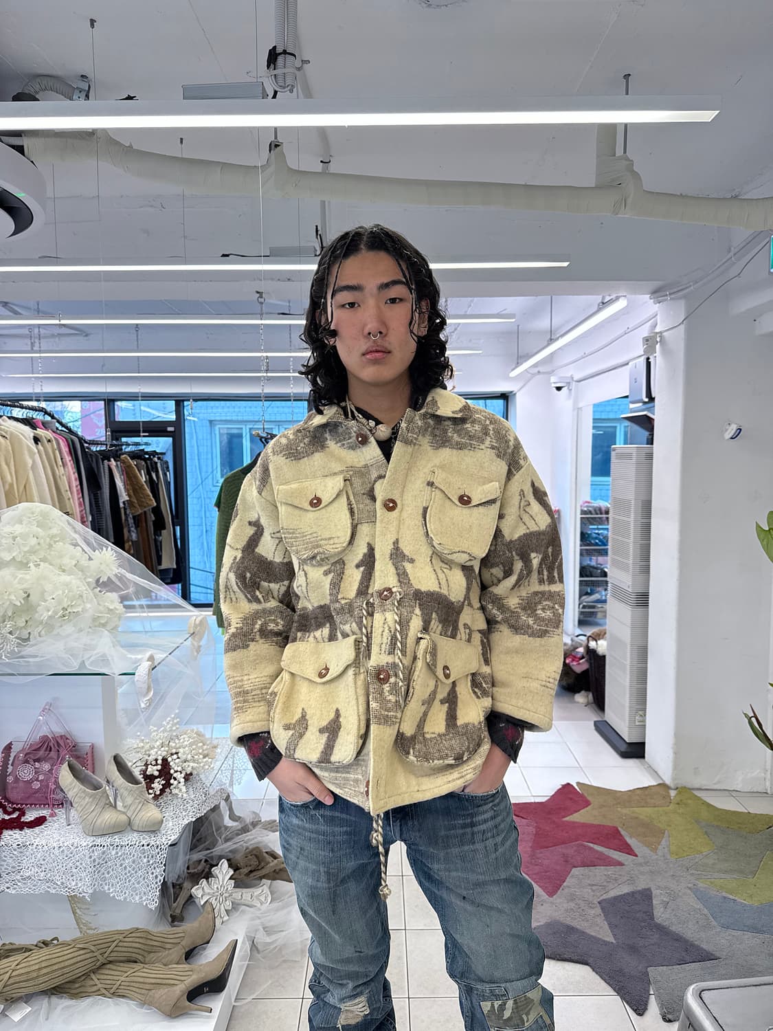 ethnic wool jacket 상품이미지4