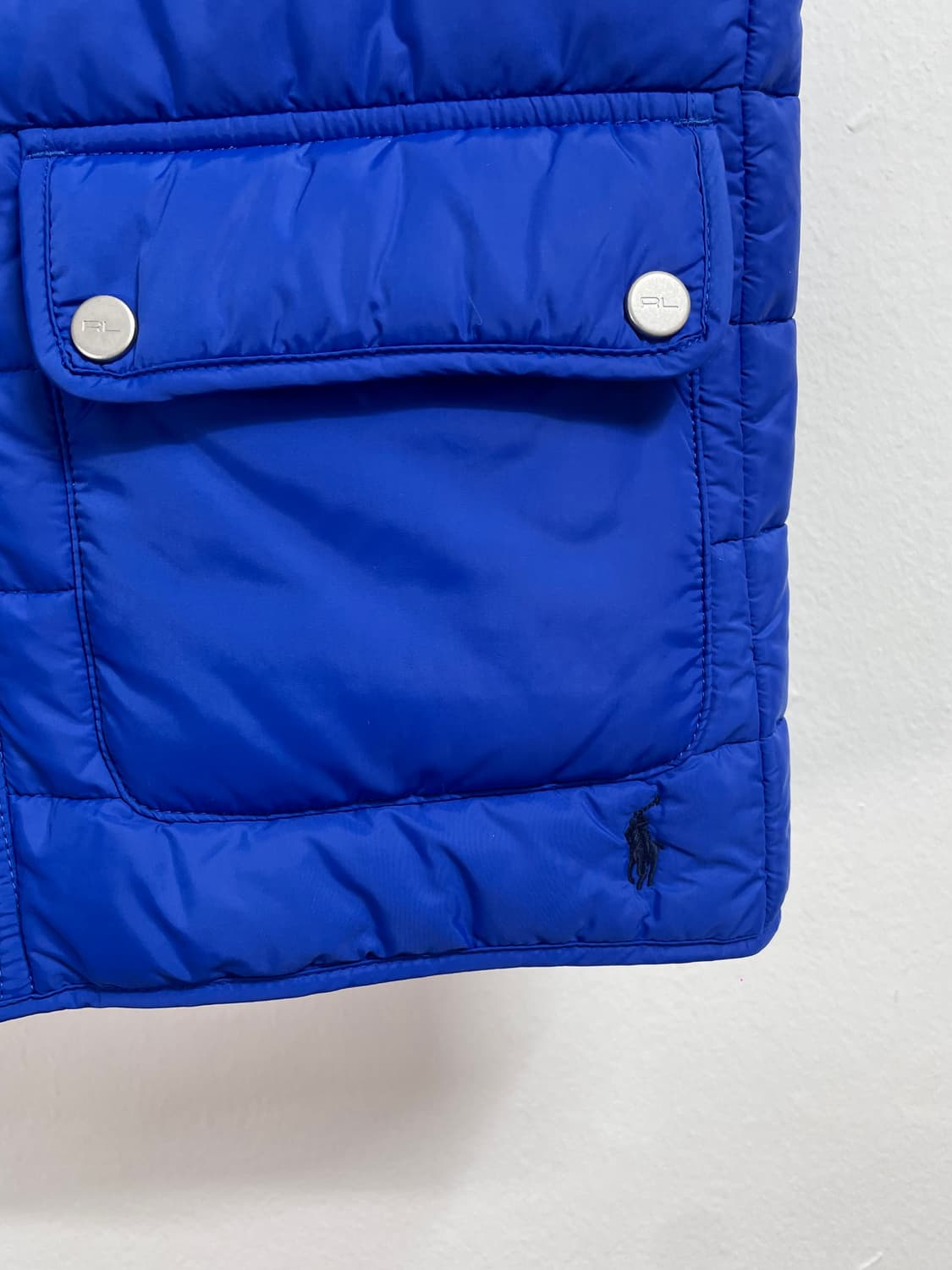 폴로 랄프로렌 보이즈 코발트 블루 경량 조끼패딩 (on.155)   상품이미지2