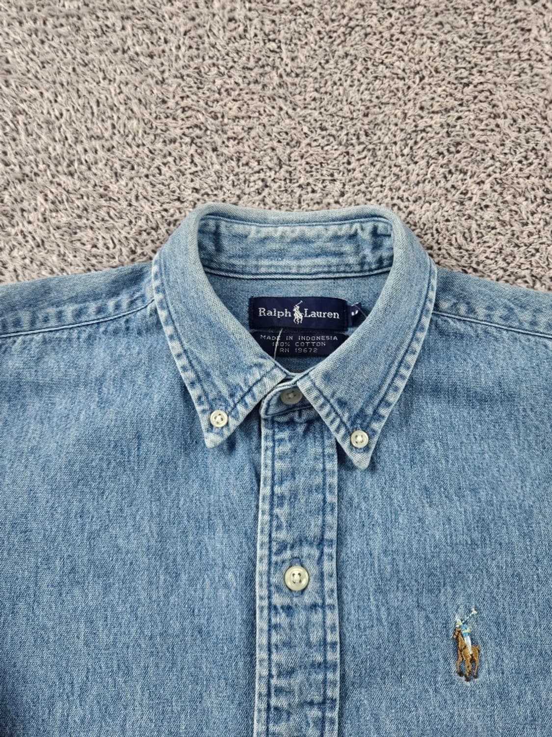 폴로랄프로렌 데님 셔츠 ( M ) / 11269 상품이미지10