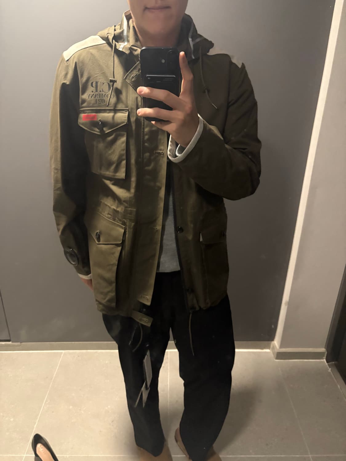 CP컴퍼니 벤타일 고글 라밀라 자켓 50사이즈 상품이미지4