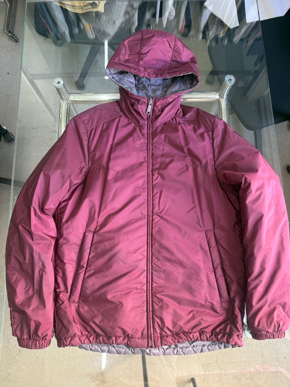 프라다 리버시블 패딩 상품이미지4