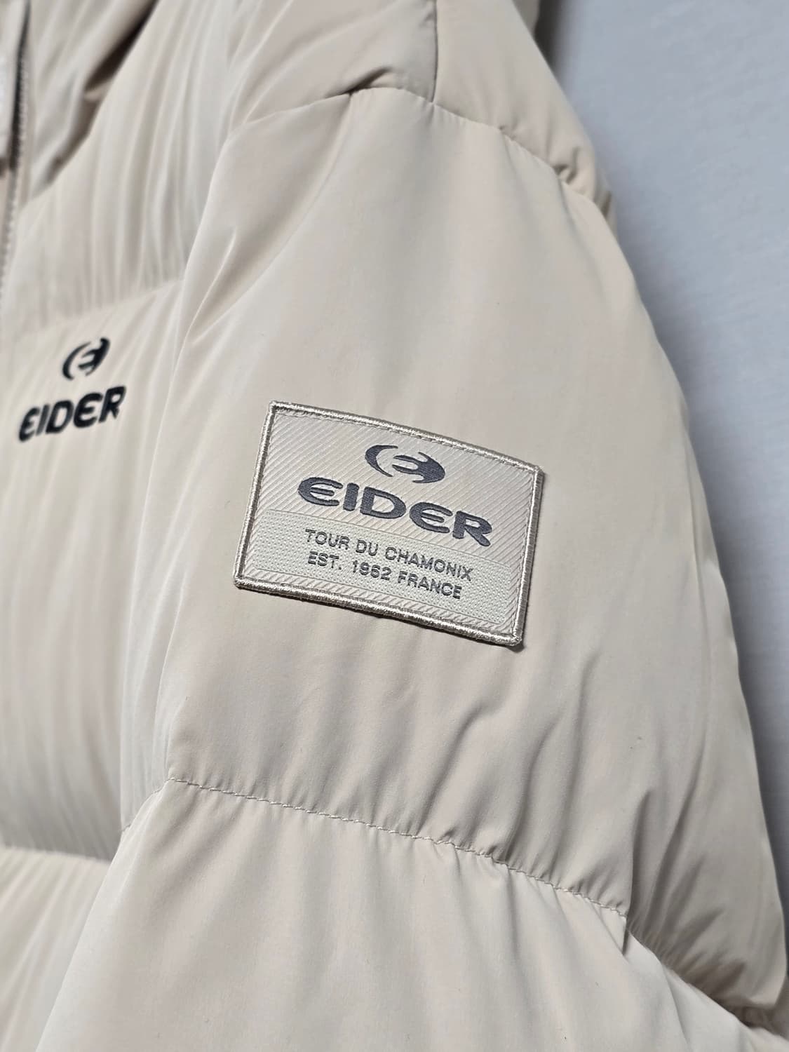 24FW 아이더 스테롤P 베이지 패딩 다운 자켓 L 상품이미지3